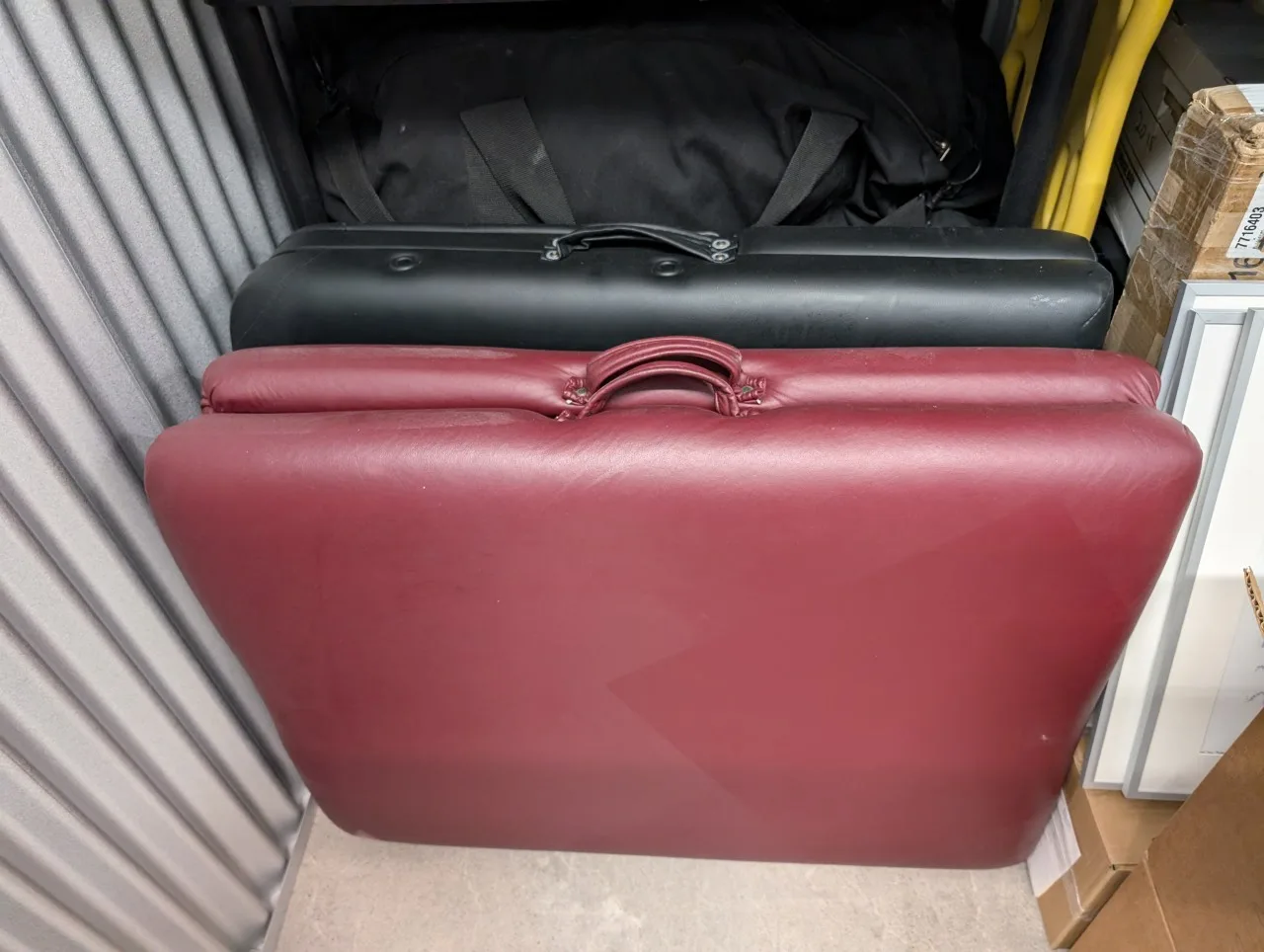 Red Portable Massage Table thumbnail