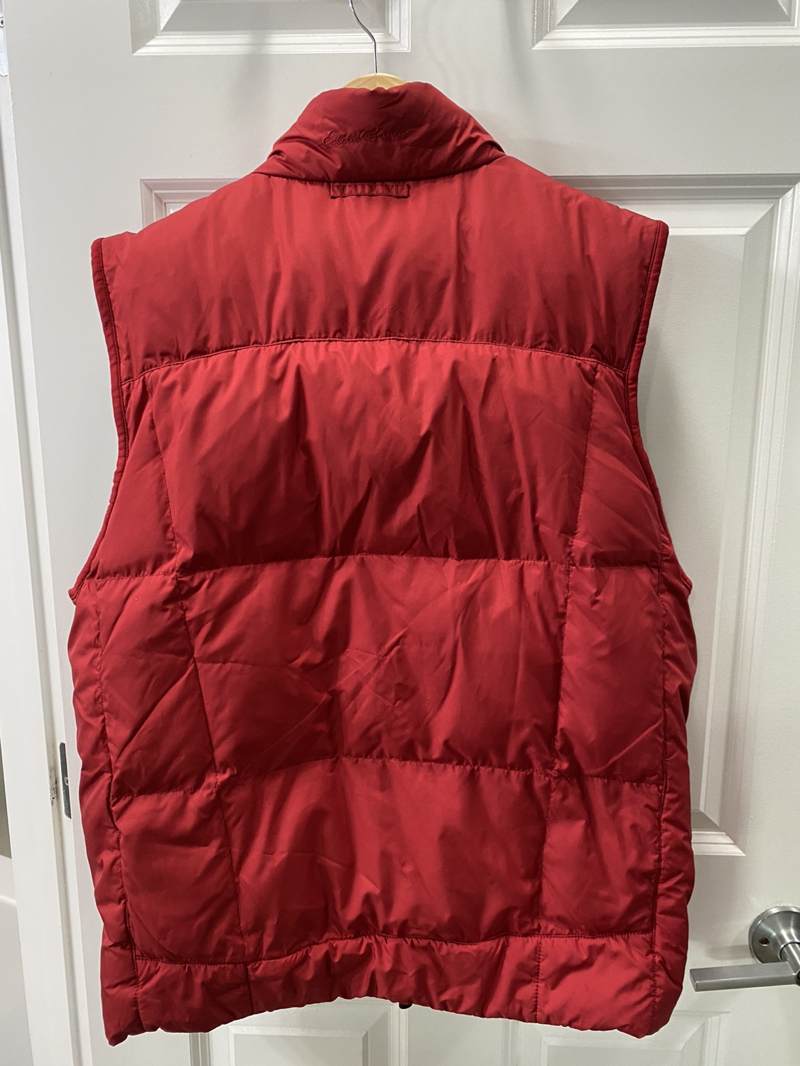 Eddie Bauer Men's Red Down Vest - photo 2