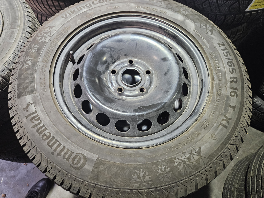 Set of 4 Continental Viking 7 Winter Tires, $200 - photo 2