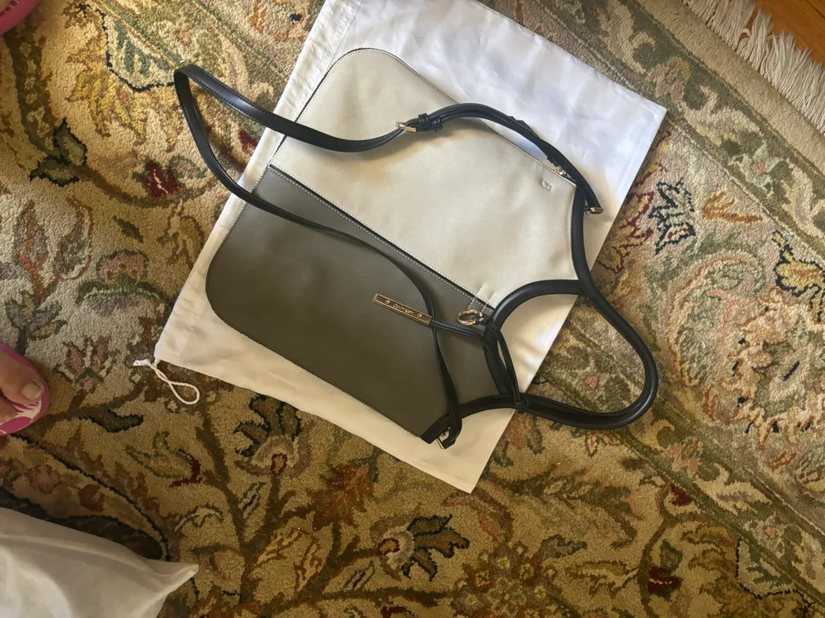 Two-Tone Designer Handbag thumbnail