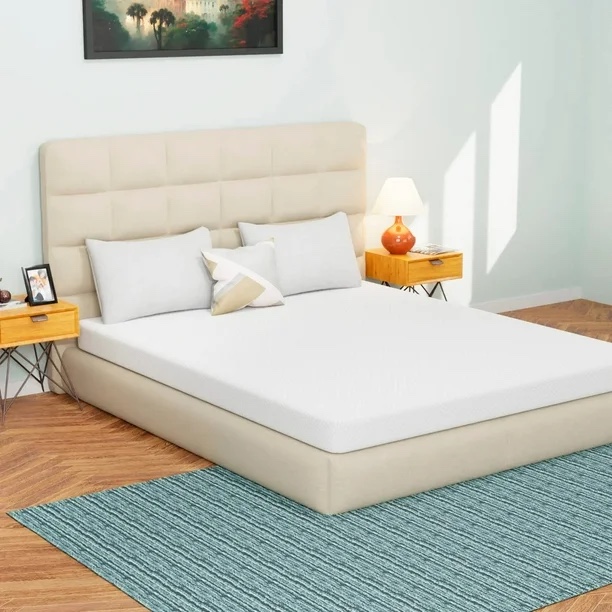 Queen Size Memory Foam Mattress Cooling Gel