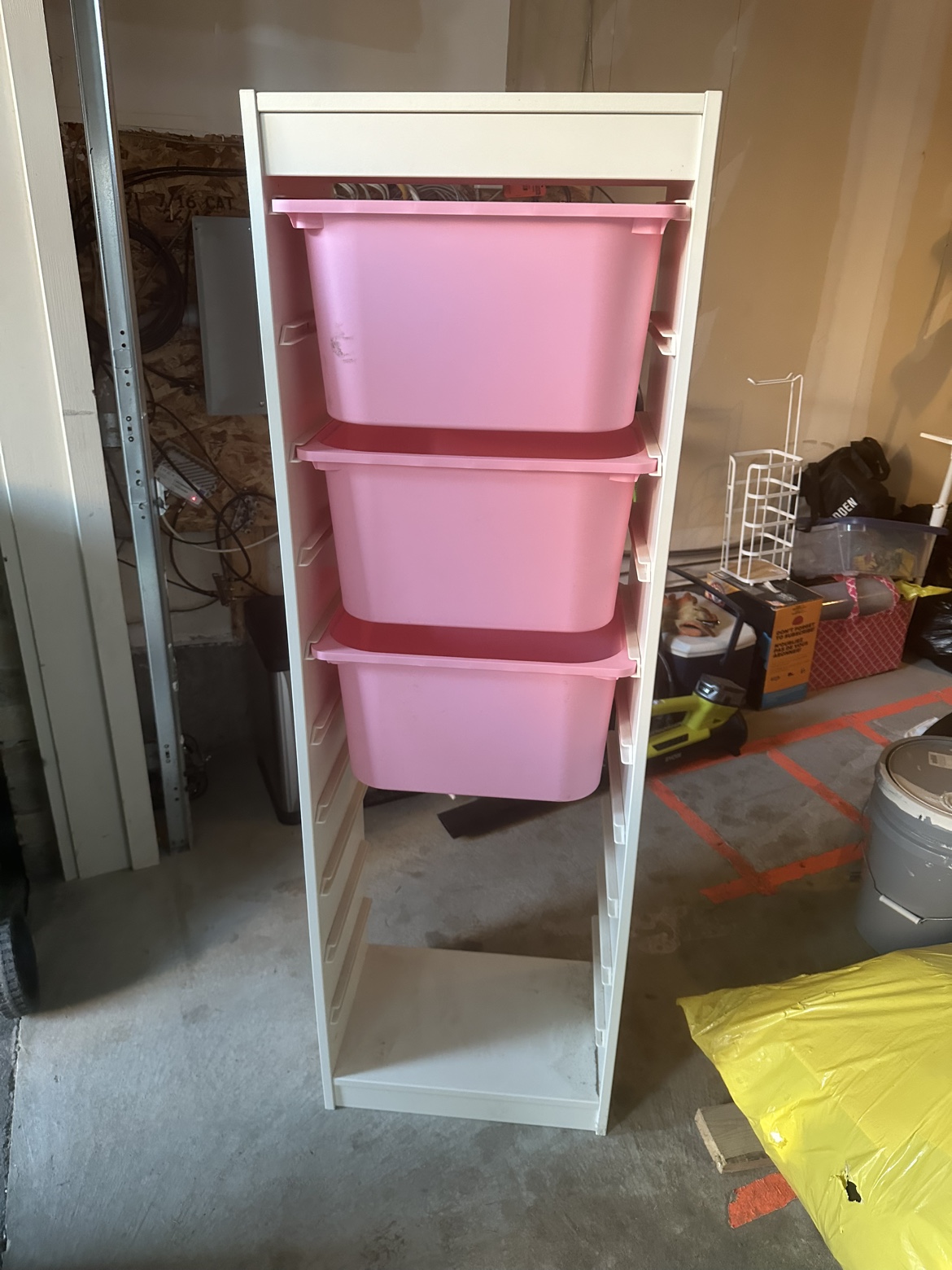 IKEA White Shelving Unit