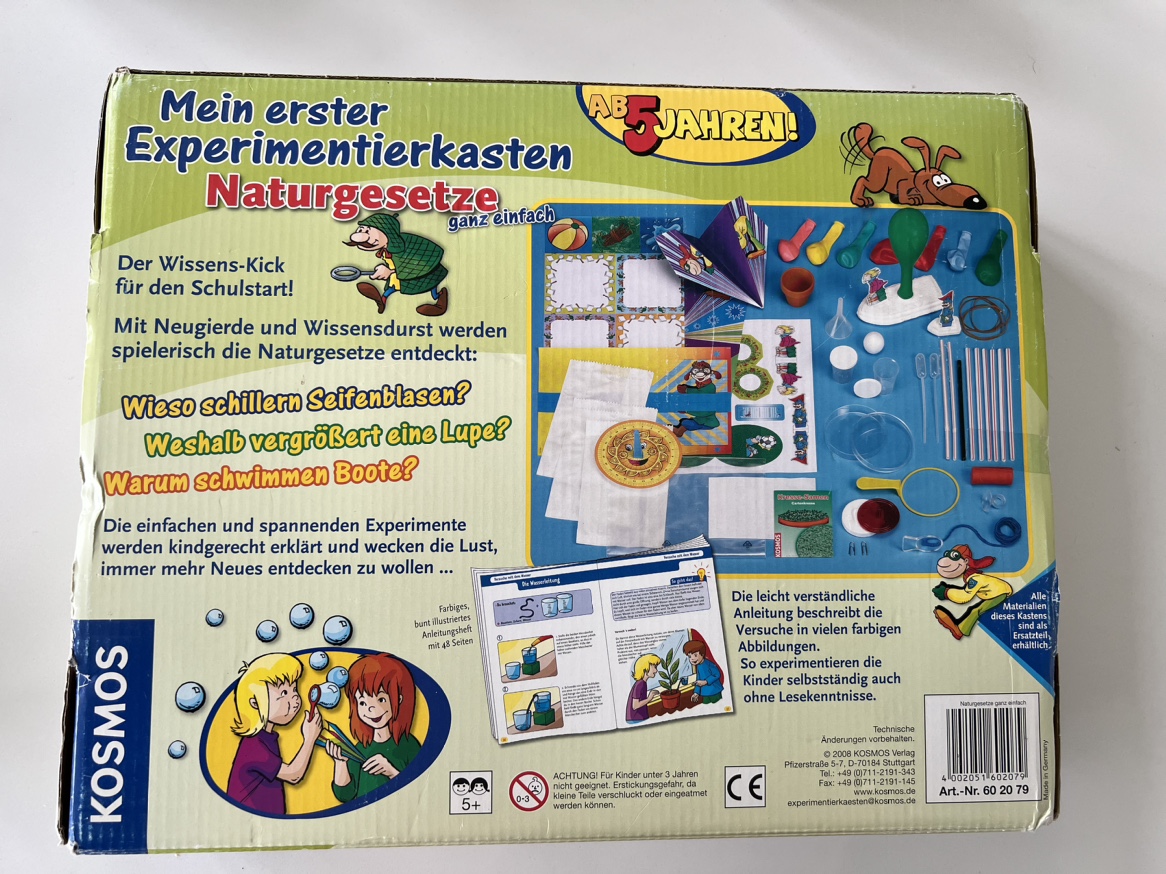 KOSMOS Experiment Kit: Laws of Nature - photo 2