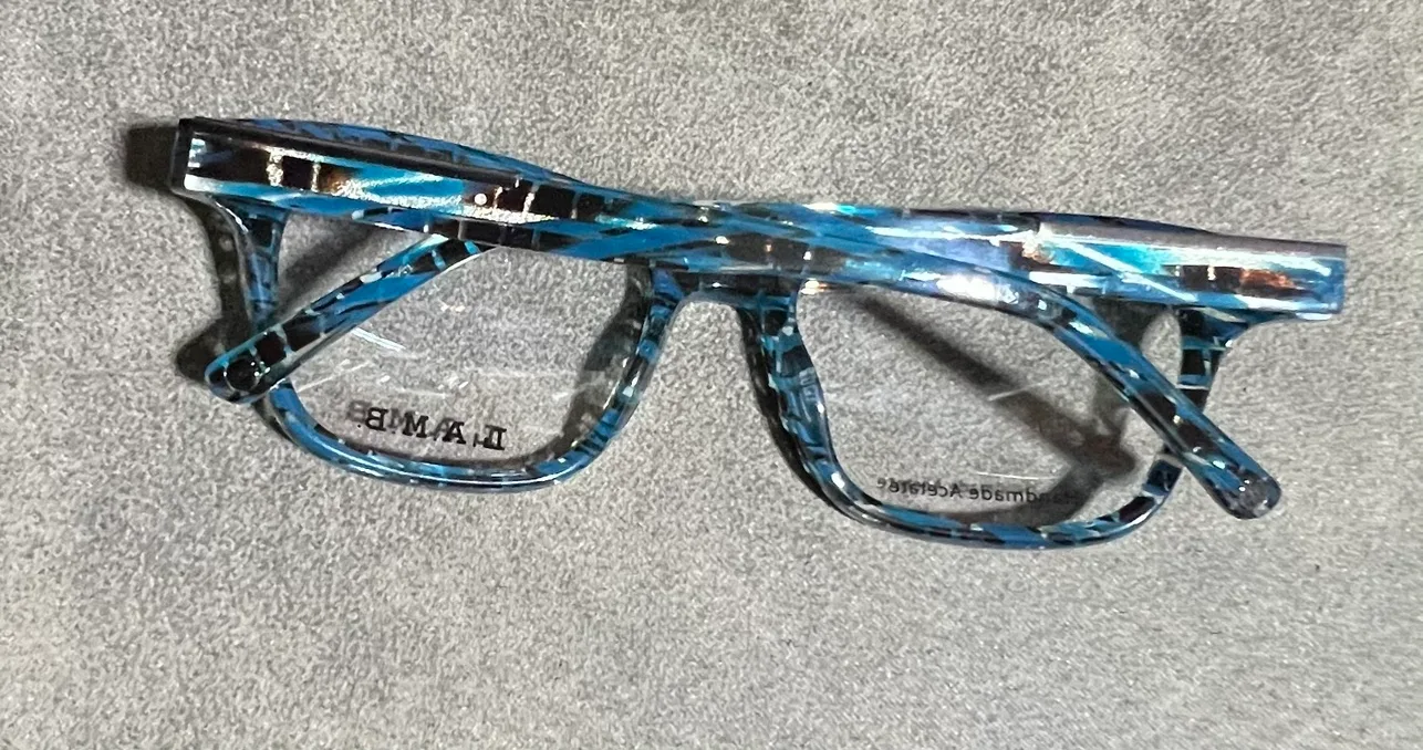 L.A.M.B.  Blue & Black Eyeglasses image indicator(4)