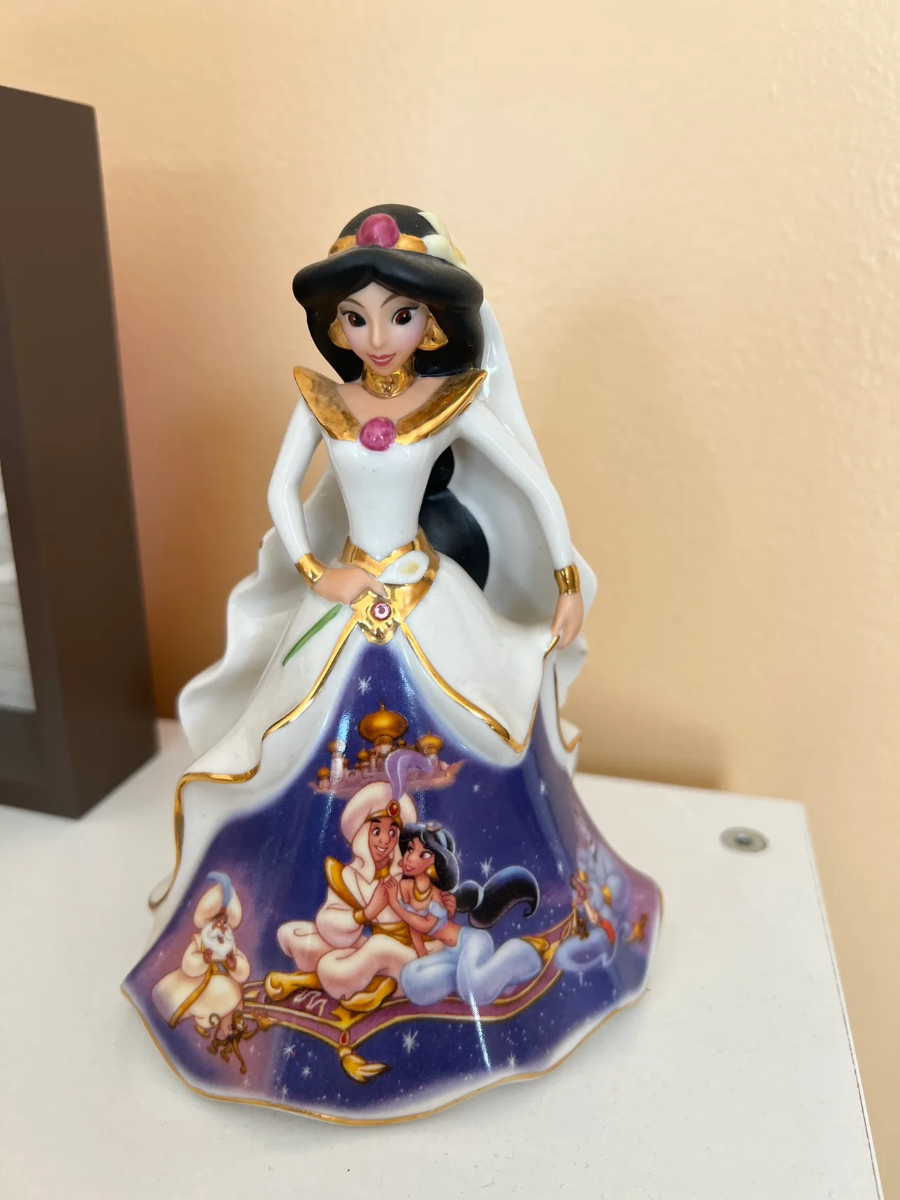 Disney princess porcelain bells, Jasmine thumbnail