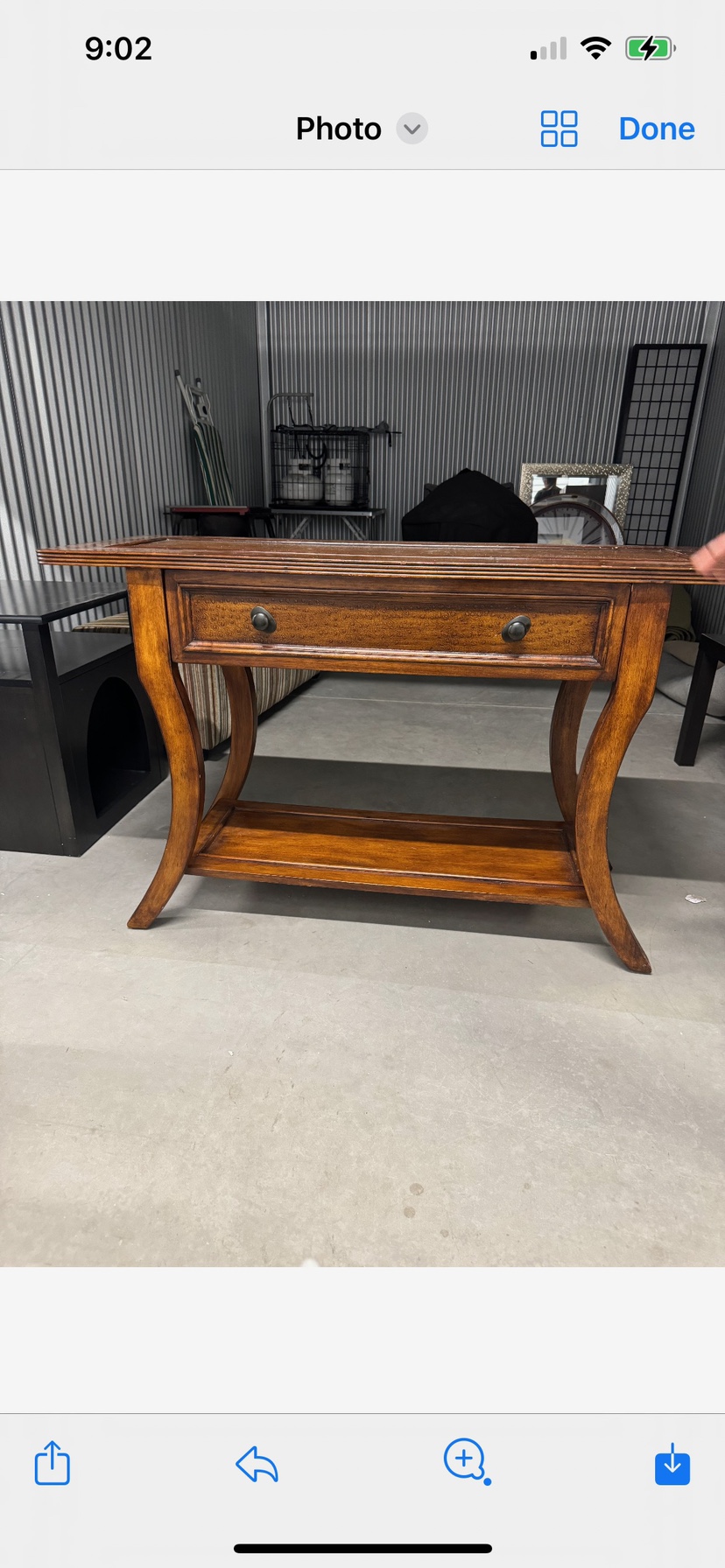 Wooden Console Table