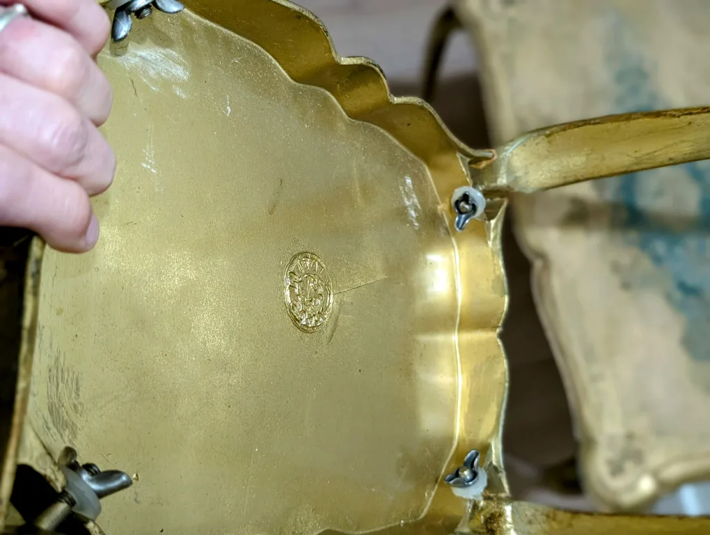 MCM Florentine 3 Nesting Tables Hollywood Regency Italian image indicator(7)