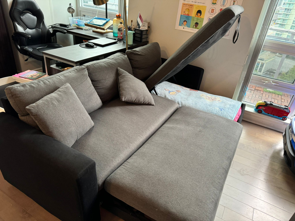 Sectional Couch with Pull-Out Bed - Moving Out Sale! - photo 3