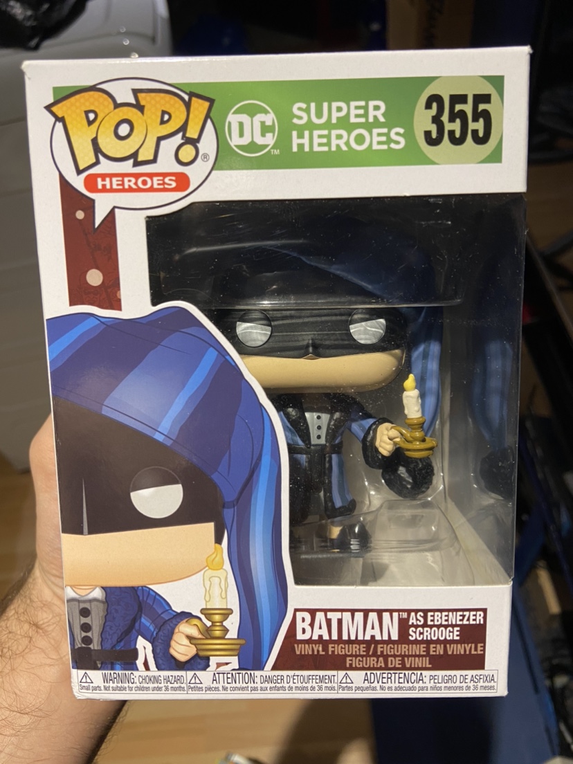 Funko Pop! Heroes Batman as Ebenezer Scrooge Vinyl Figure
