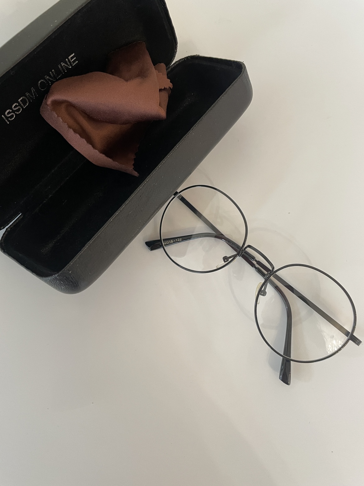Round Black Eyeglasses