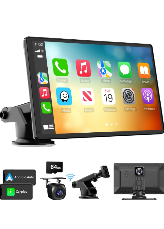 Car Dash Cam with Touchscreen