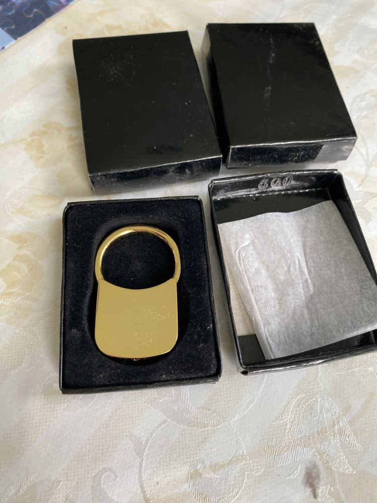 Gold Key Ring