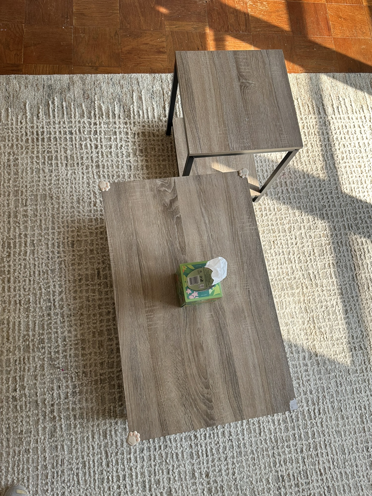 Two Tier Coffee Table & End Table Set