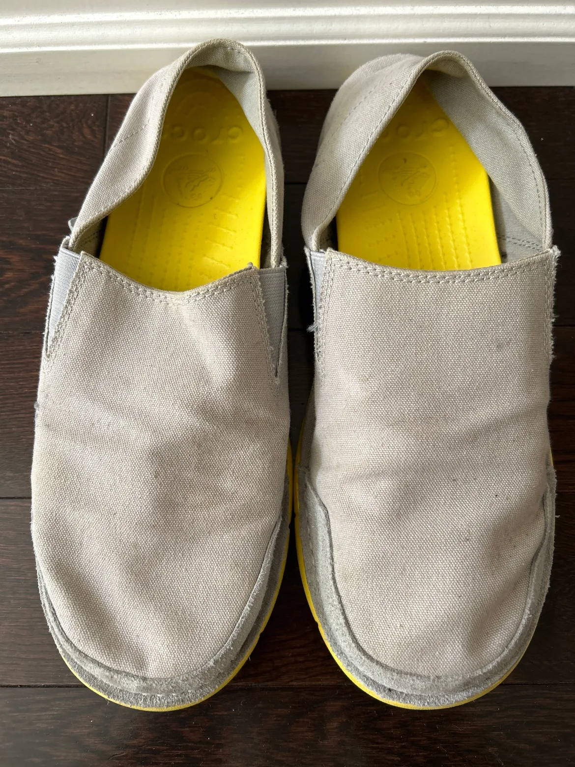 Crocs Men's Slip-On Canvas Shoes thumbnail