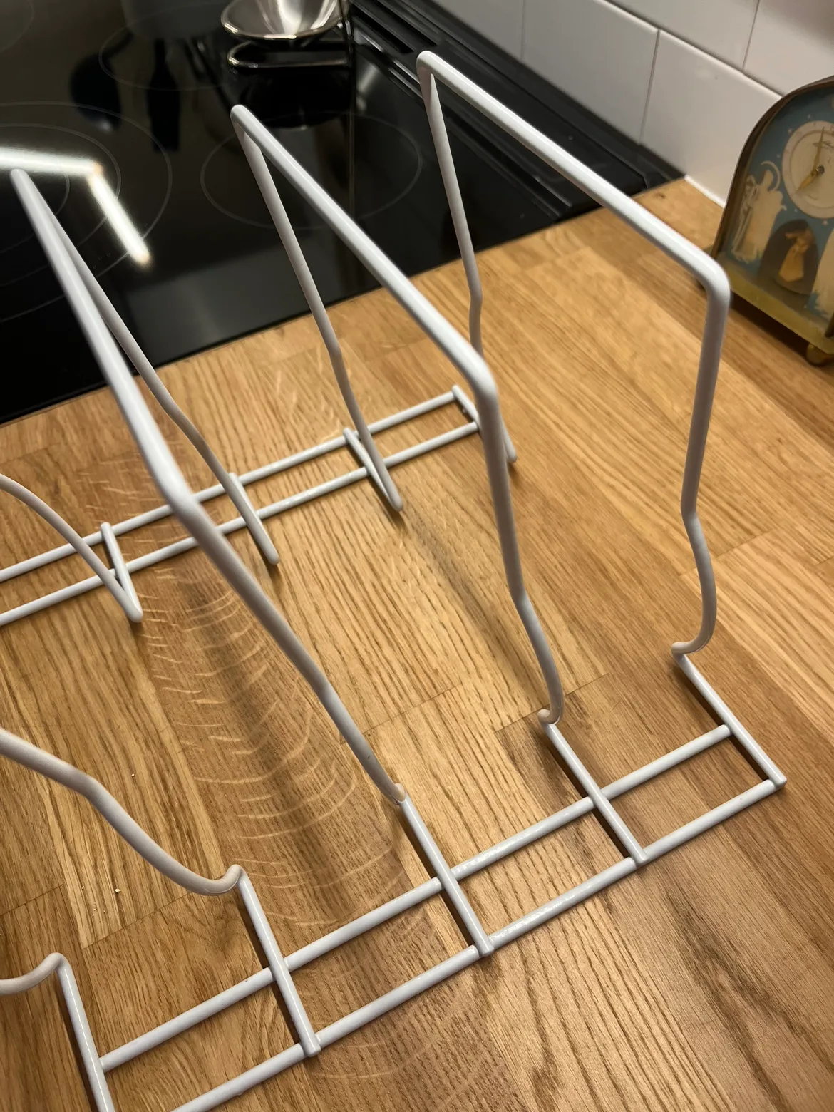 White Metal Kitchen Organizer image indicator(2)