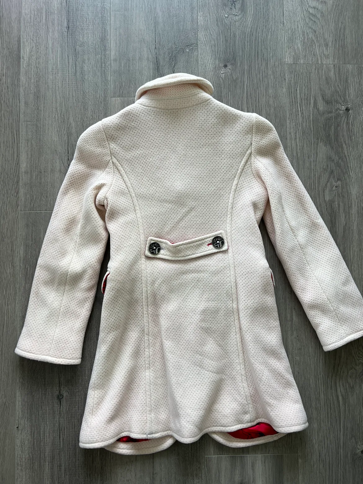 Miss Sixty White Trench Coat Kids 10 Years image indicator(7)