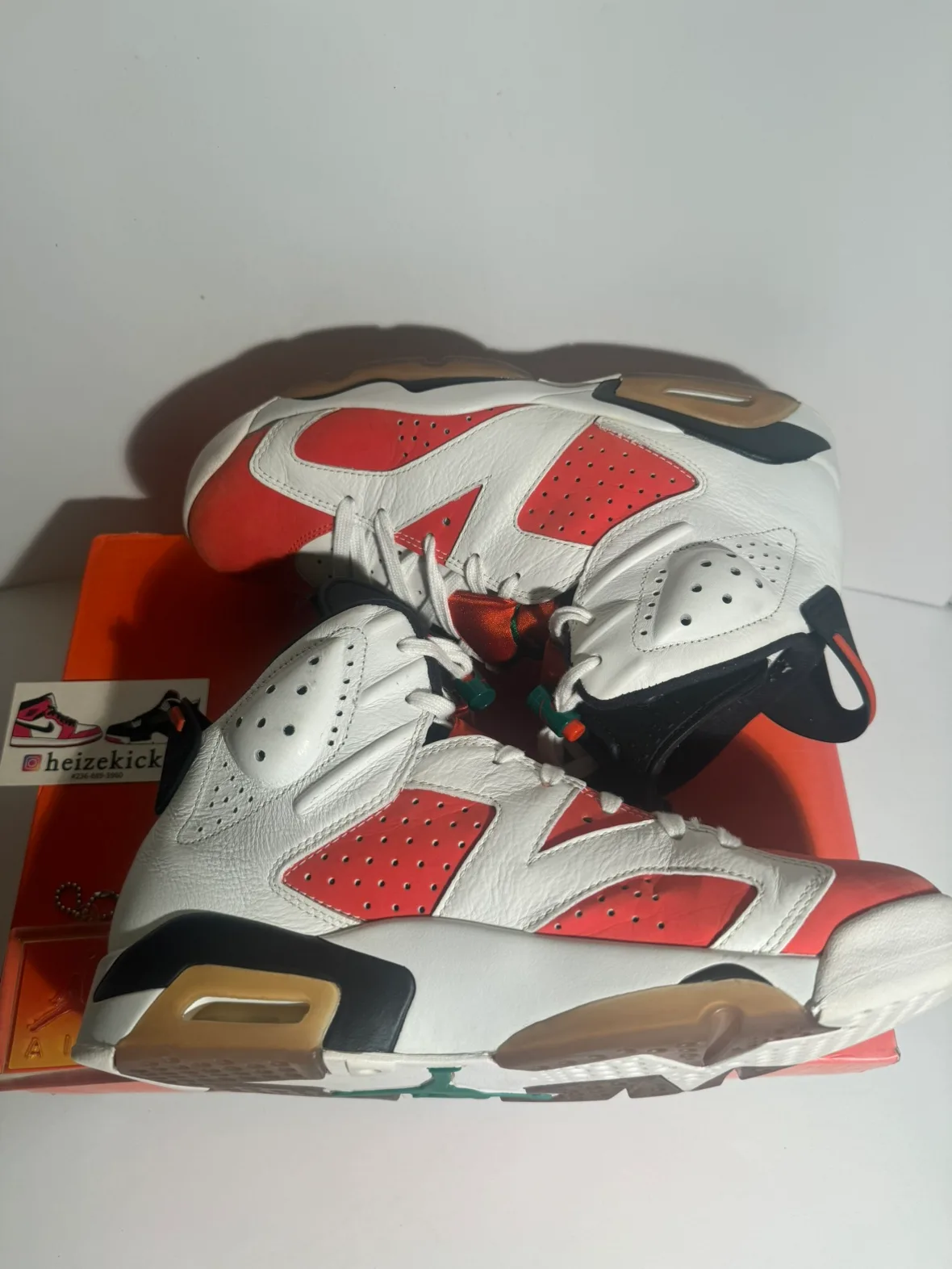 Jordan 6 Gatorade size 9.5 image indicator(6)