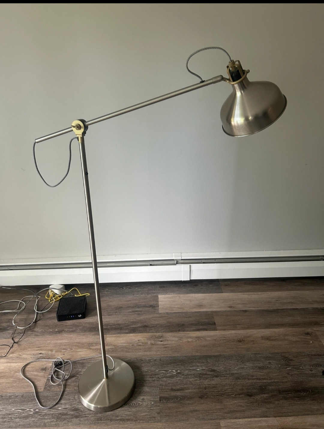 IKEA Ranarp floor/reading lamp with bulb