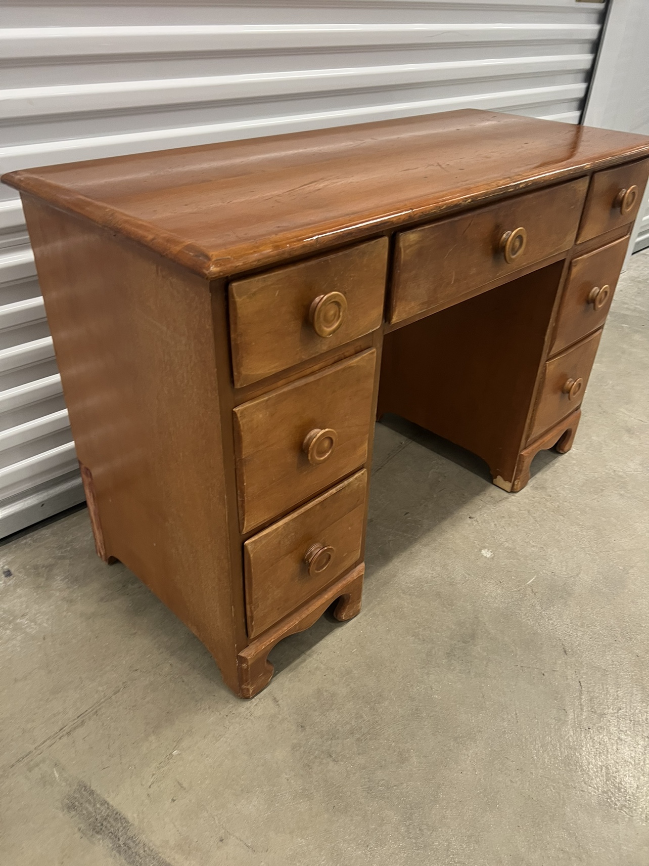 Wooden office Desk withDrawers - photo 2