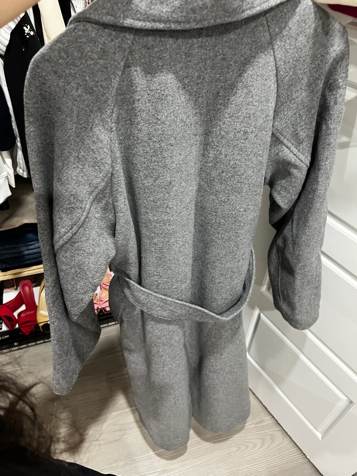 Grey Wool Coat image indicator(6)