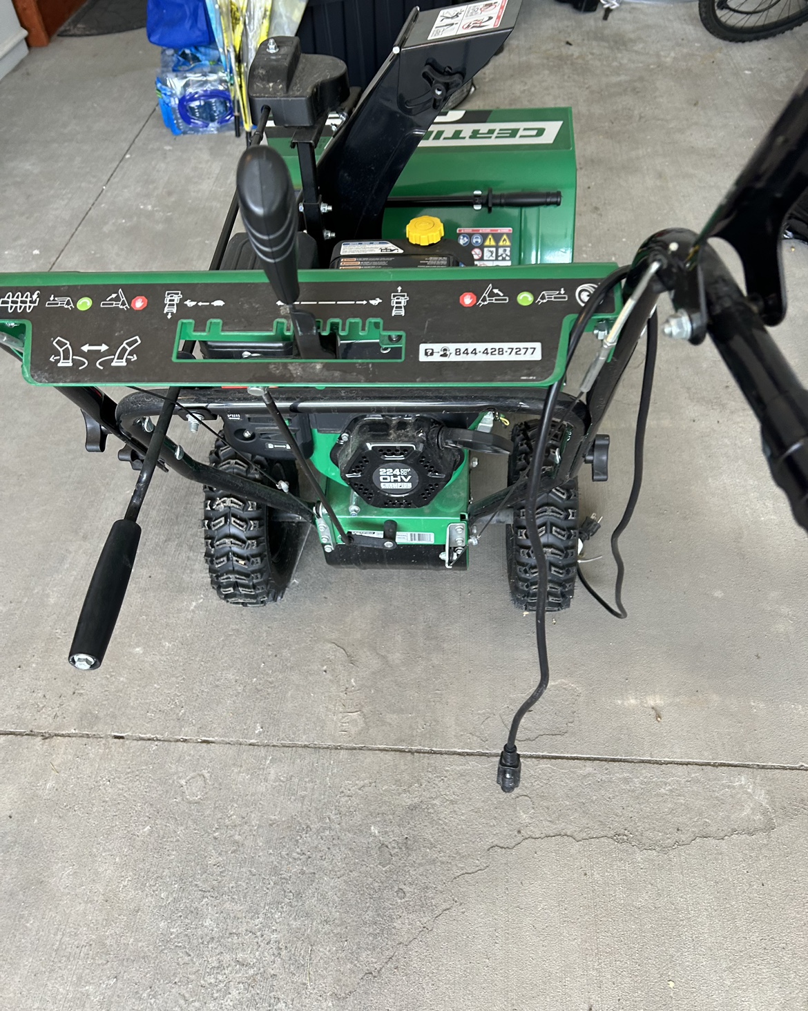 Certified 2-Stage Electric Start Snow Blower - photo 2
