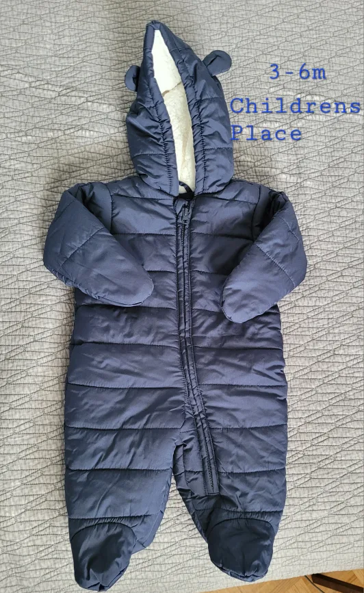 Children's Place Baby Snowsuit 3-6m thumbnail