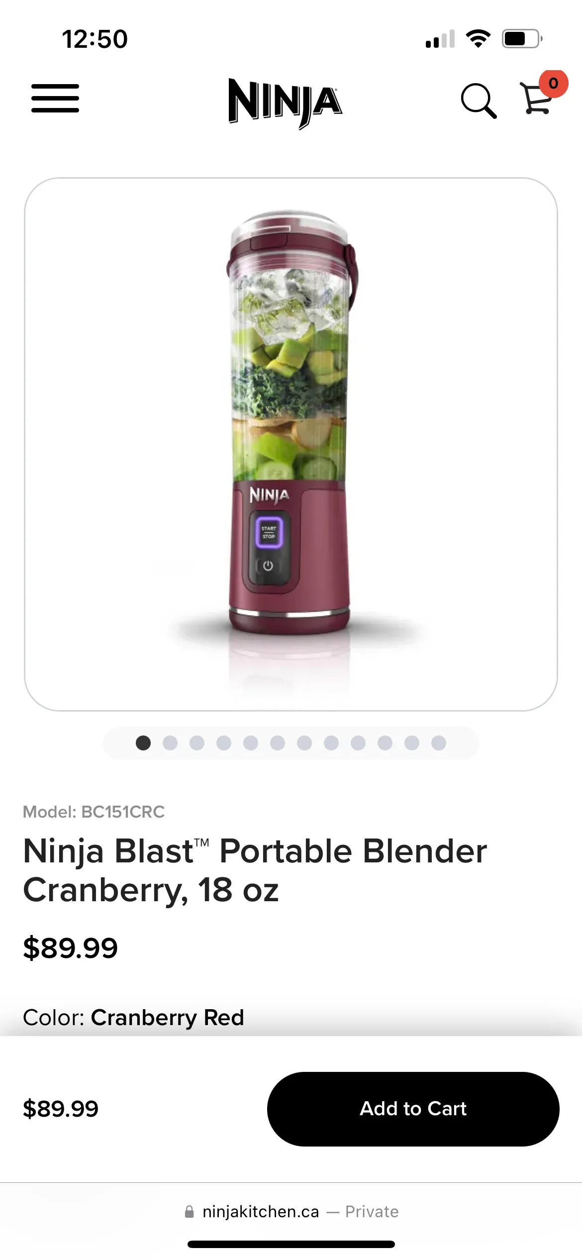Ninja Blast portable blender (NEW) image indicator(3)