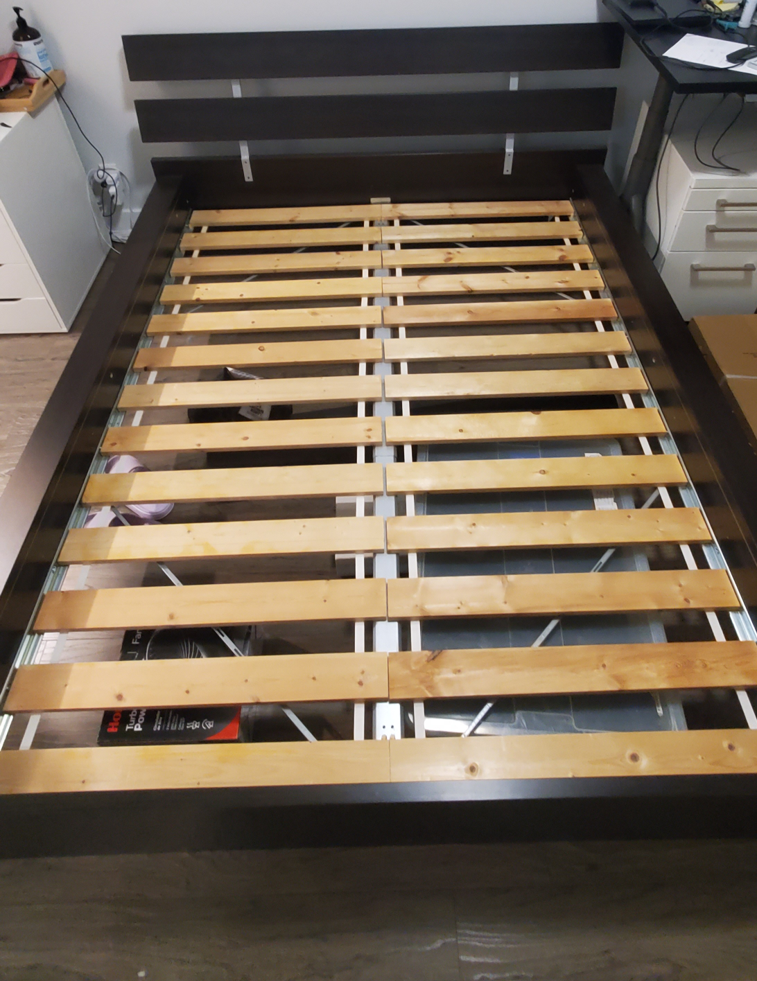 IKEA MALM Queen Bed Frame