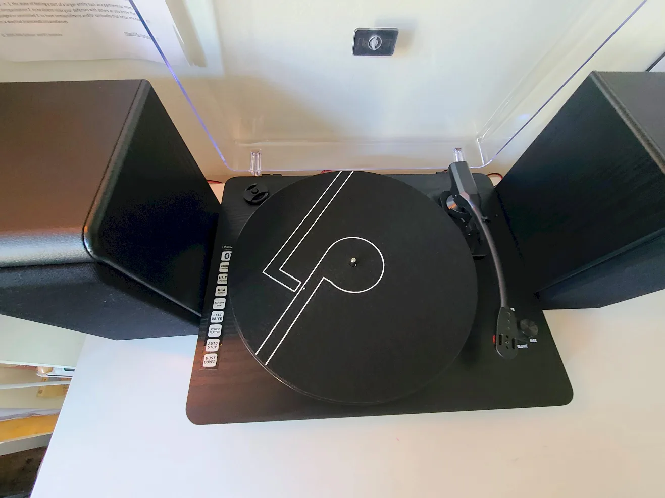 LP&No.1 Wireless vintage Record Player thumbnail