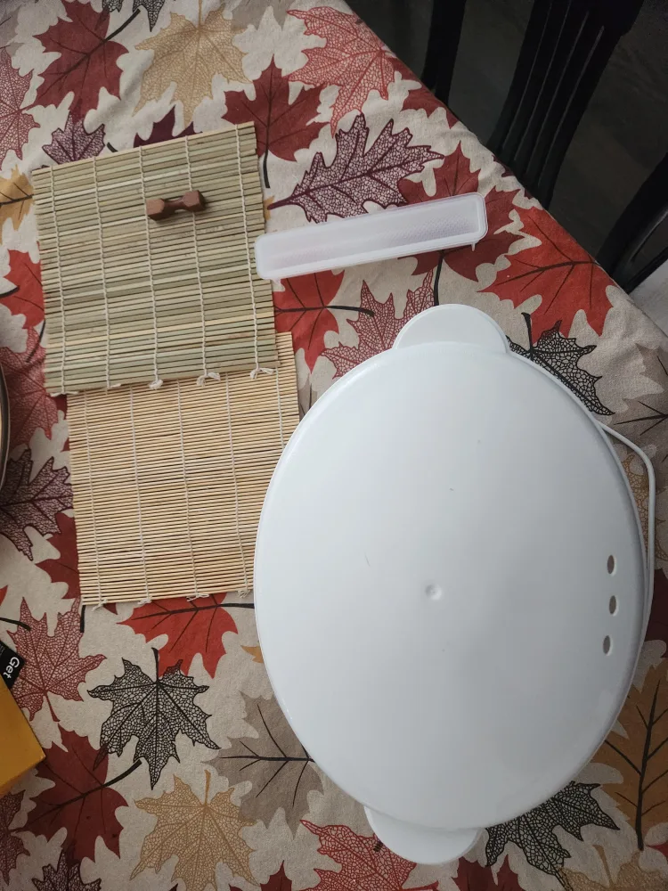 Rice and sushi roll maker image indicator(3)