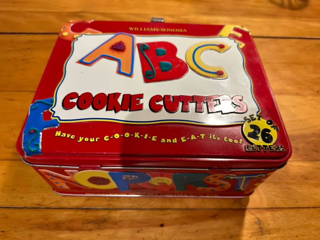 Williams Sonoma ABC Cookie Cutters thumbnail