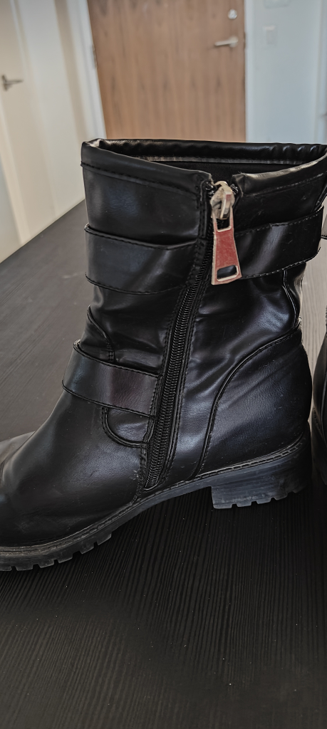Black Buckle Boots - photo 3