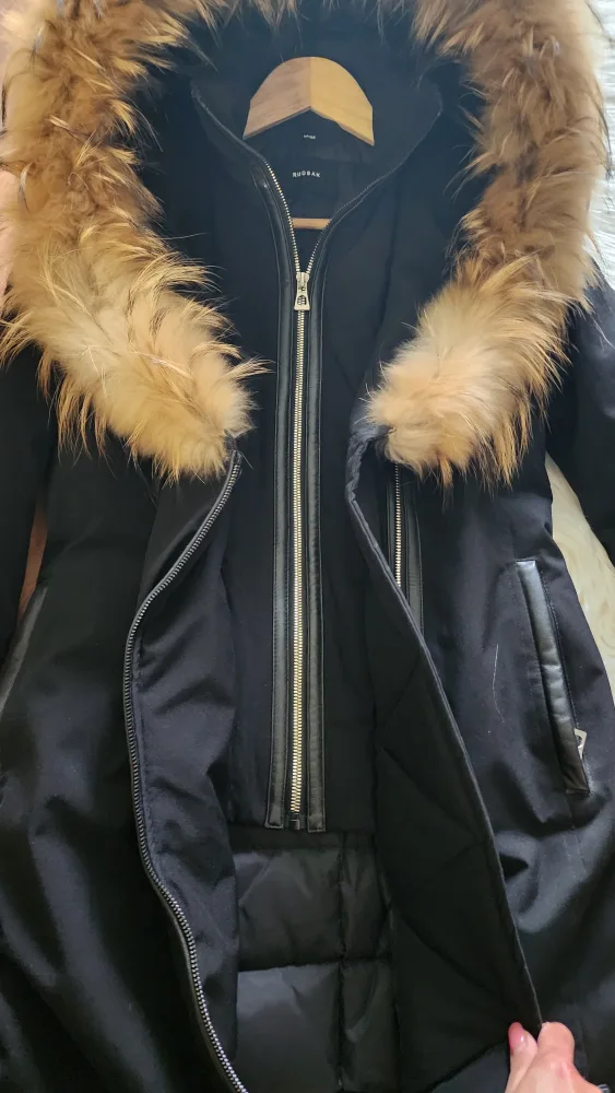 Women's RUDSAK Winter Coat with Fur Trim XS- AUTHENTIC! image indicator(5)