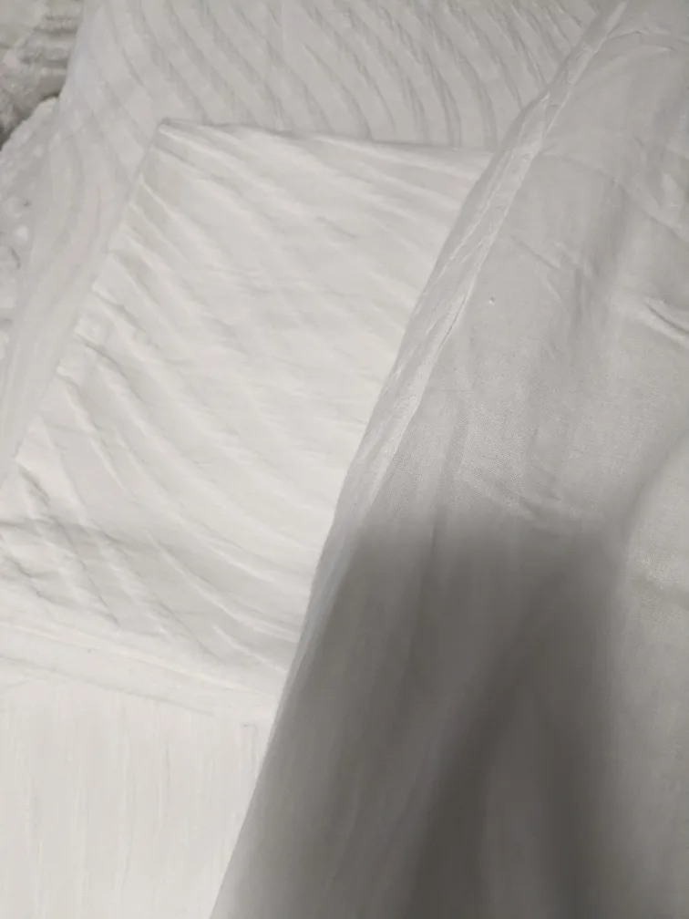 Lovely white comforter and 2 shams. Pick up in Braeside SW thumbnail