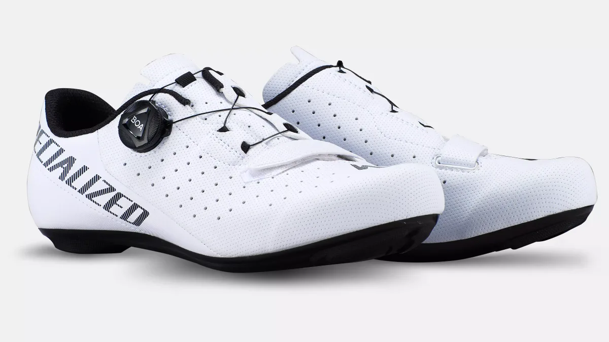 White Specialized Torch Road cycling shoes Size 40 EU / 7.5 US image indicator(3)