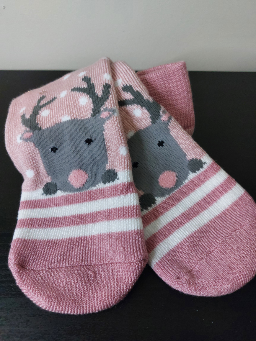 Reindeer Grippy Socks - photo 2