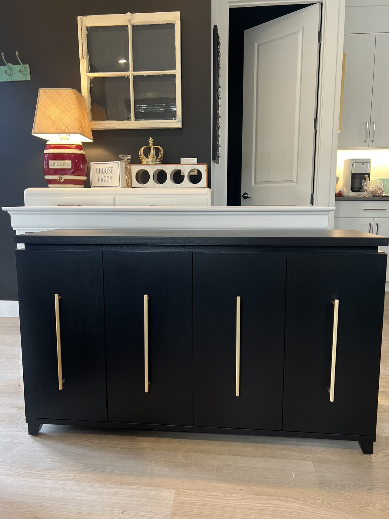 Black Credenza/Sideboard
