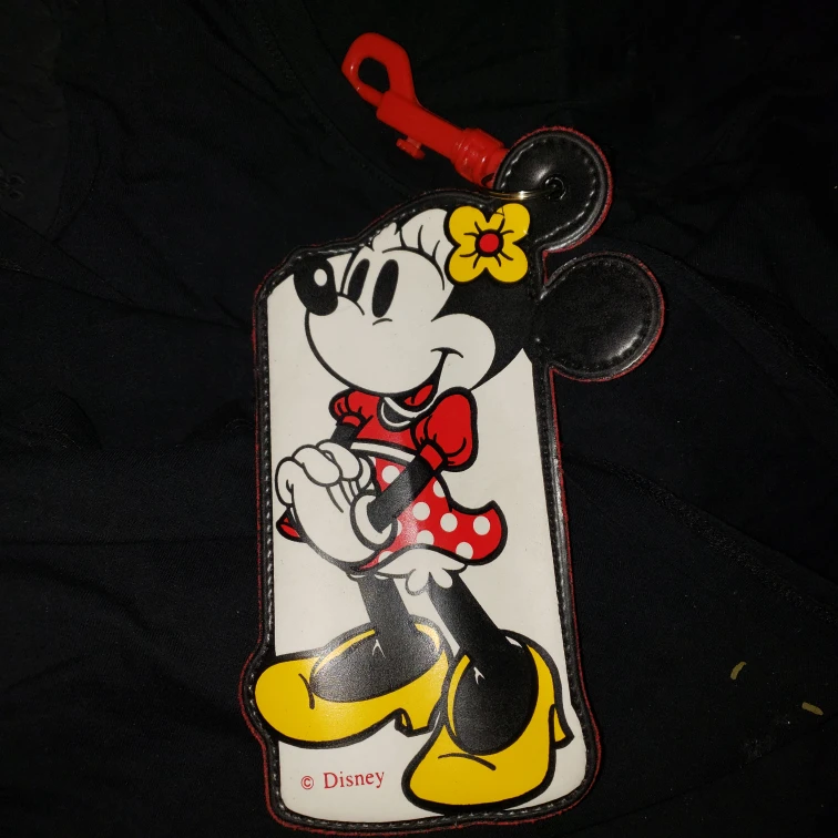 Minnie Mouse and Mickey Mouse MondoBox ID Holder Keychain Set - photo 3