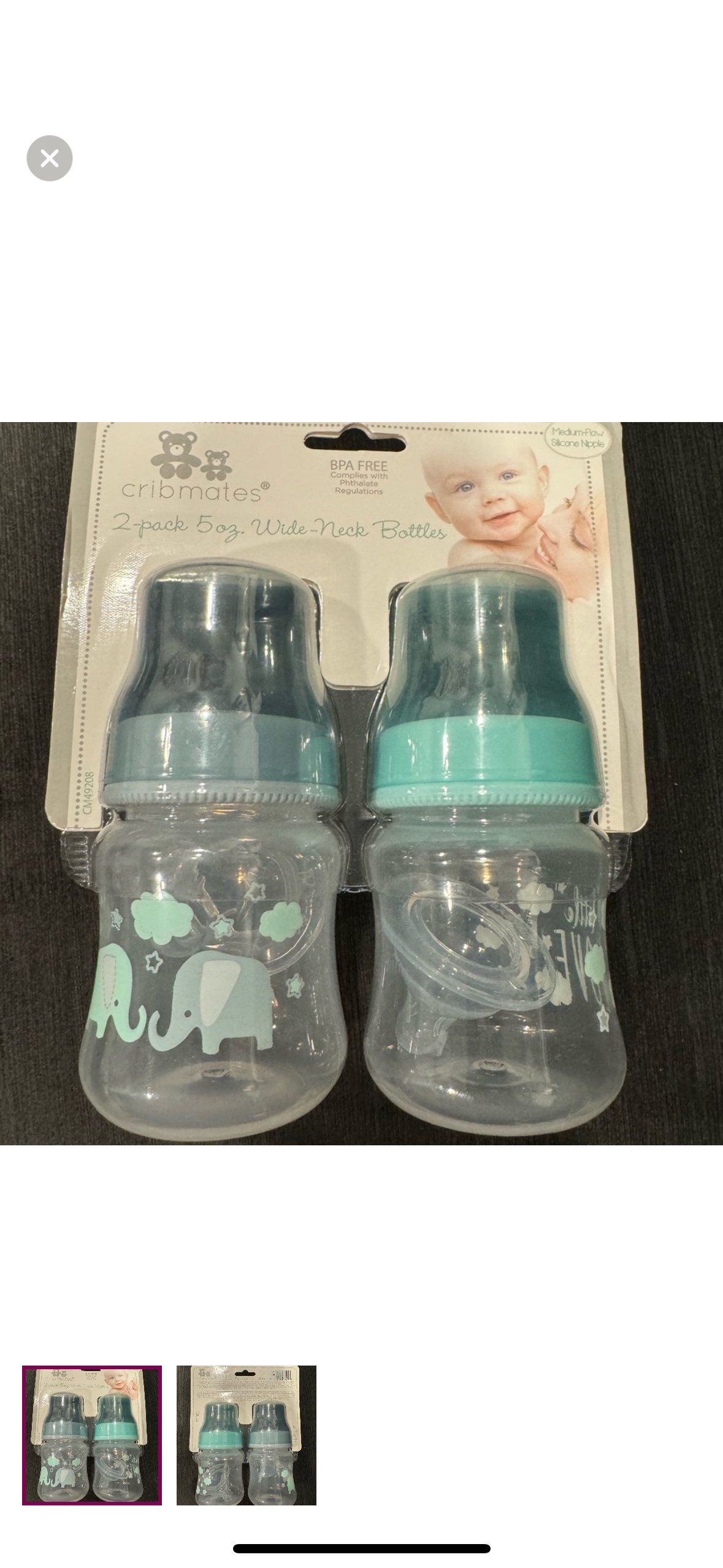Cribmates Wide Neck Bottles