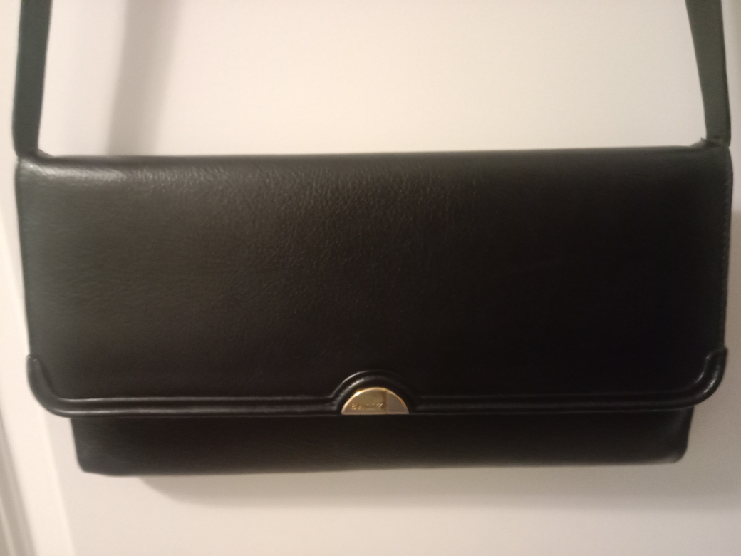 Bally Black Leather Crossbody Bag
