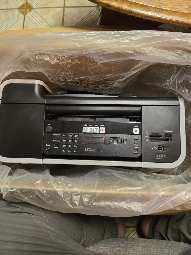 Lexmark X5650 All-in-One Printer