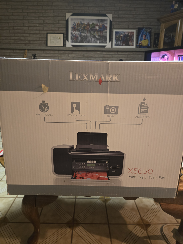 Lexmark X5650 All-in-One Printer - photo 3