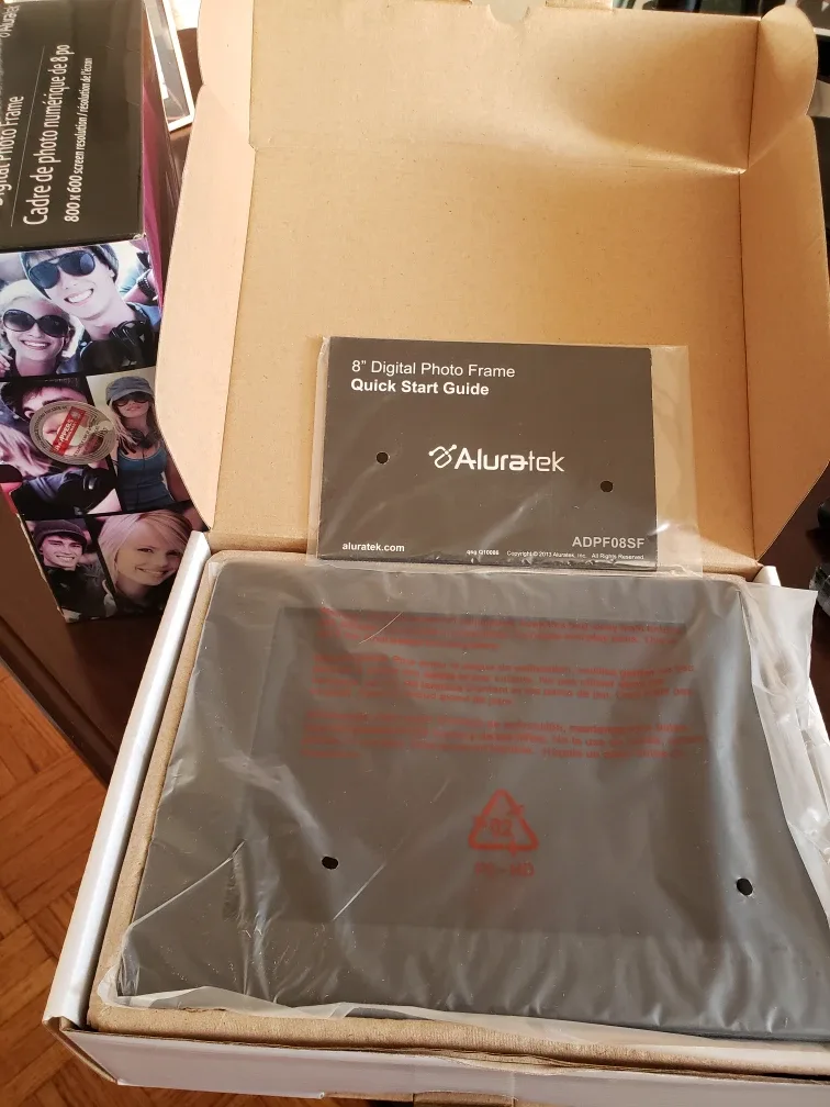 NEW!!  8" Digital Photo Frame image indicator(3)