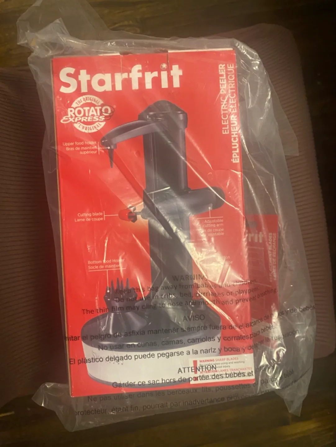 Starfrit Electric Rotato Express With Extra Blades image indicator(4)