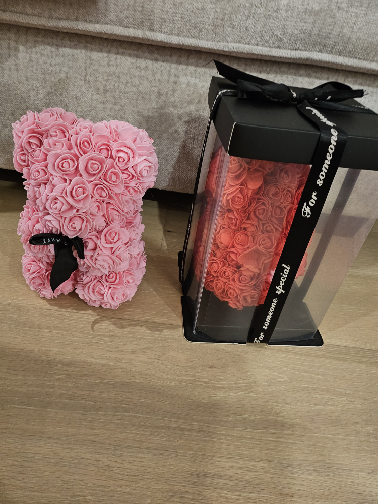 Valentines Gift Rose Bear