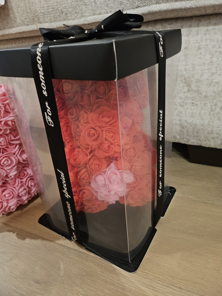 Valentines Gift Rose Bear - photo 2