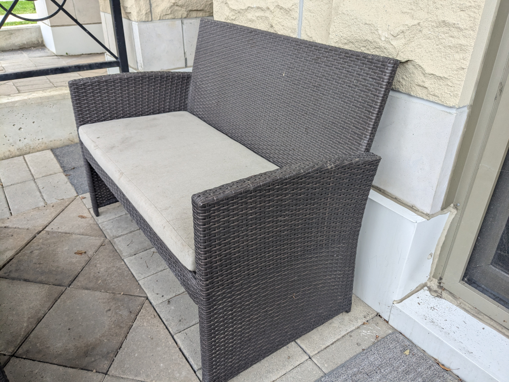Wicker 4pc patio set - photo 4