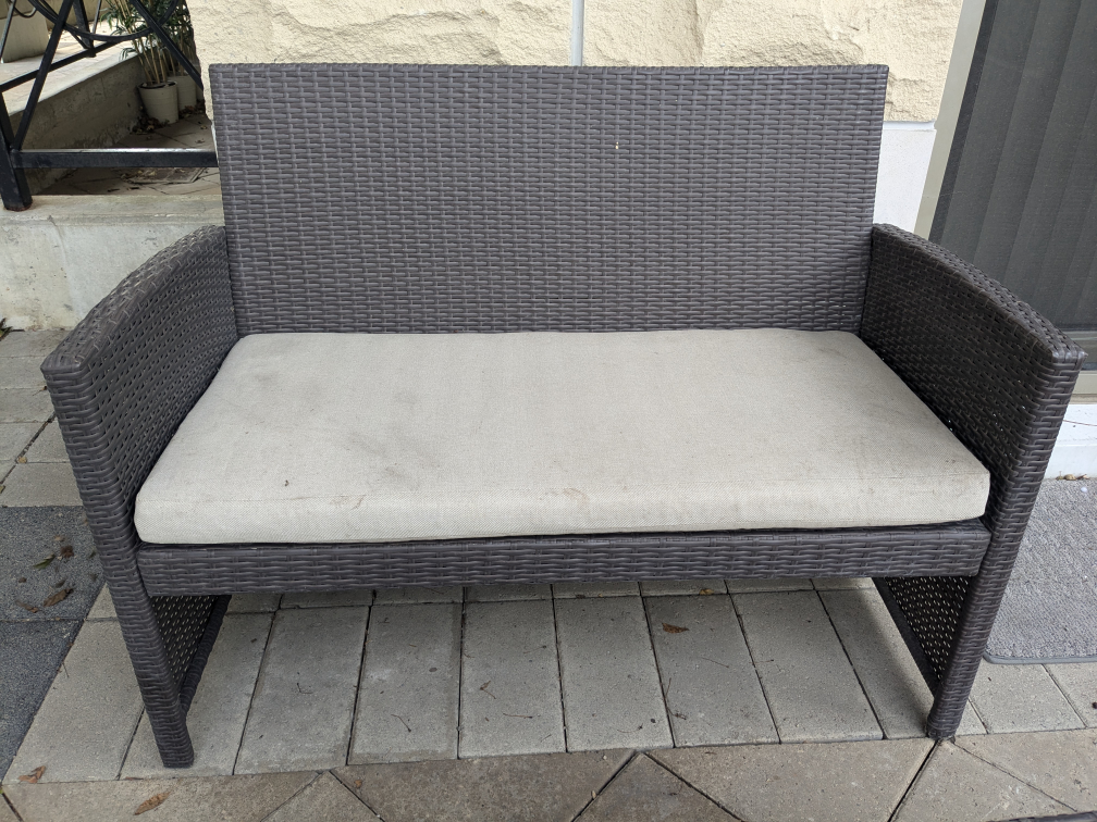 Wicker 4pc patio set - photo 5
