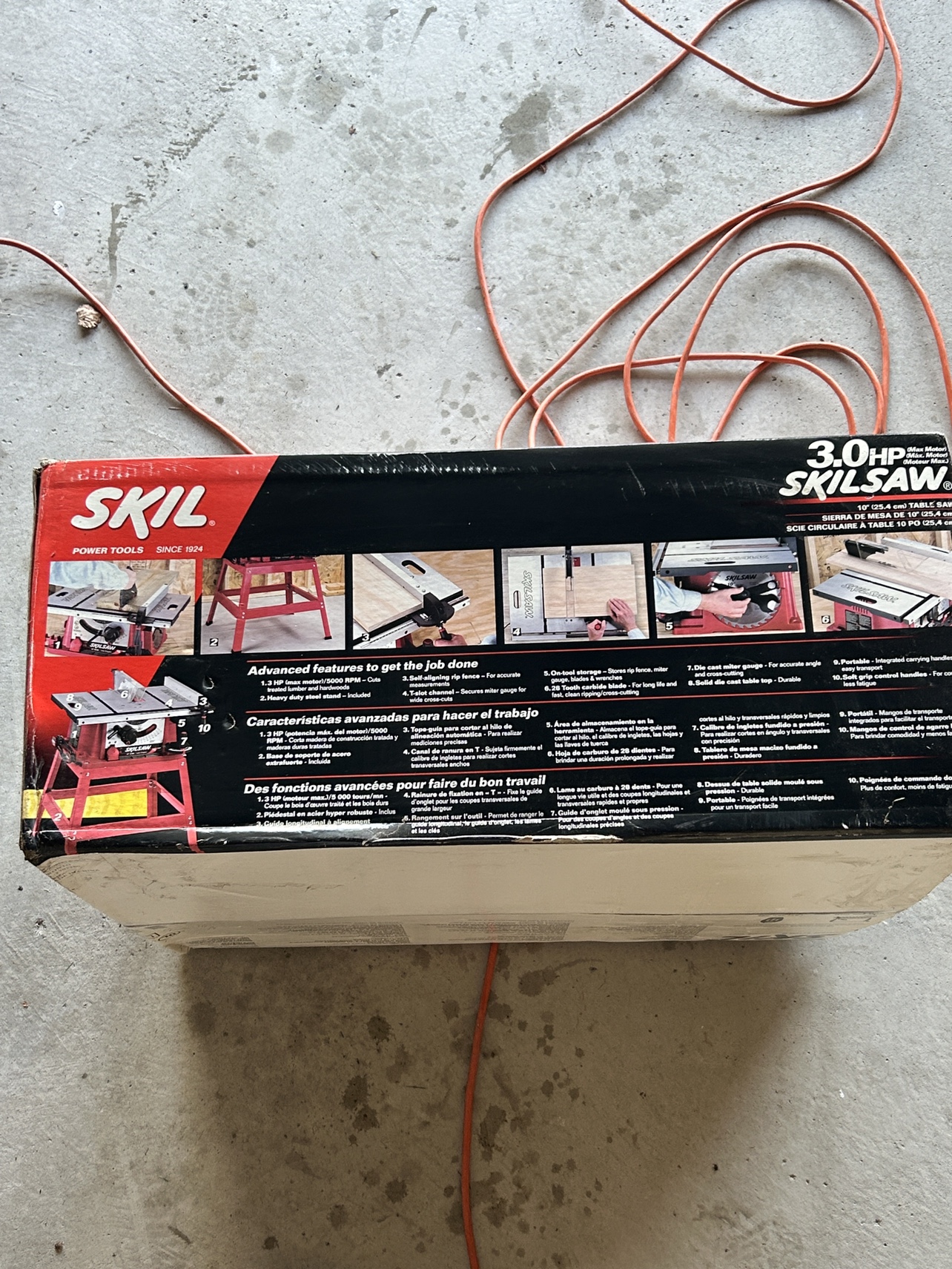 3.0 HP SKIL Table Saw - photo 3