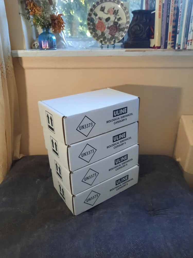 U Line Bio sample shipping box image indicator(3)